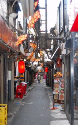 Alley in Tokyo