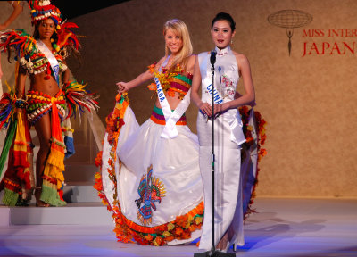 Miss China, Canada, Colombia