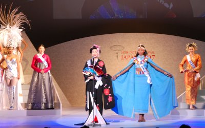Miss Japan, Kenya, Korea, Malasyia