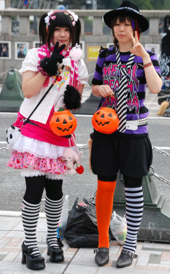 Halloween Girls Harajuku Style