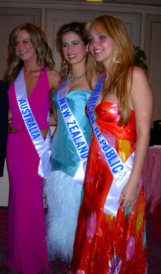 Miss Australia, New Zealand, Dominican Republic