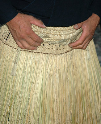 The Traditional Fisherman's straw skirt