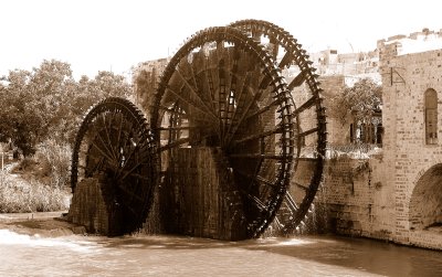 Water Wheels in Hamma