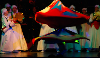 Whirling in double skirts