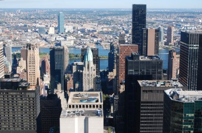 New York from the top of Rockefeller Center
