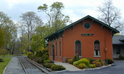 Old Train Station... now Village Hall...