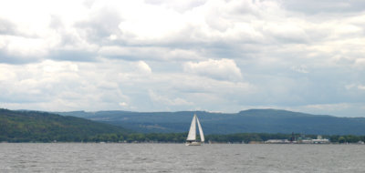 Sail boat on Seneca Lake...