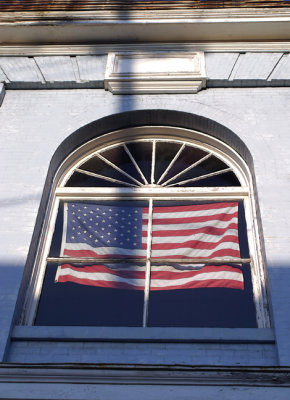 patriotic window...