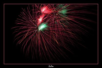 feux d'artifices 2006