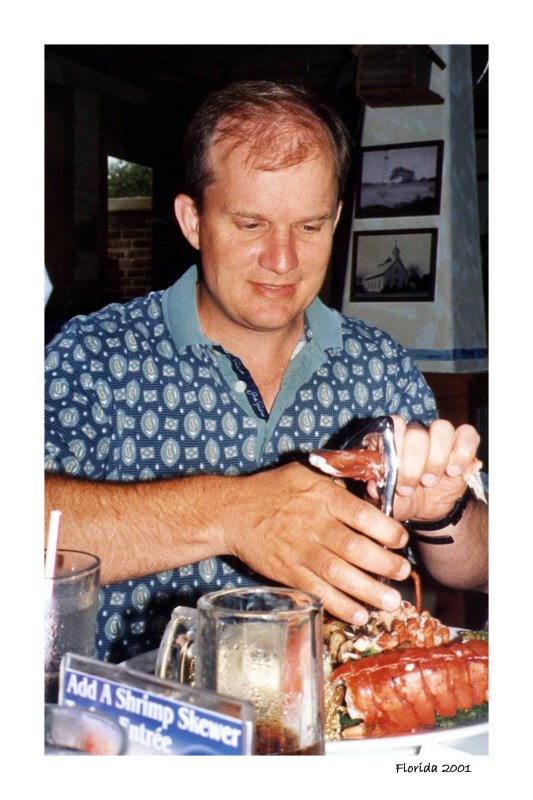 Kirk and his lobster