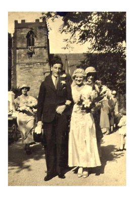 Elizabeth G.M. Brown & Wilfred Venables (Wedding Day)