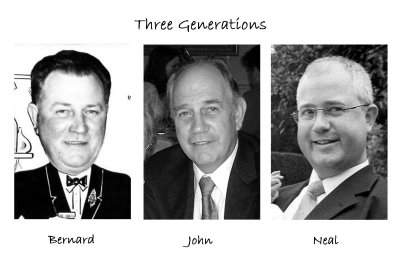 Family resemblances , grandfather, father & brother