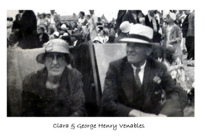 George Henry Venables & Clara Venables (nee Wesley)