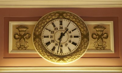 Rail-Station Clock