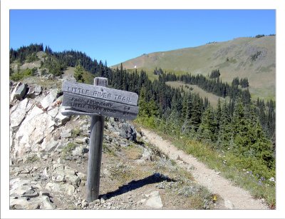 Little River Trail Sign