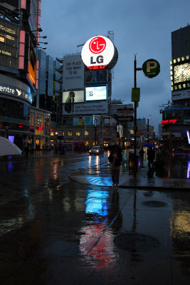 Yonge Street in the Rain