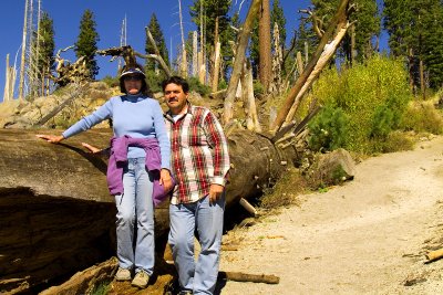 Keith & Terri at Ansel Adams Wilderness