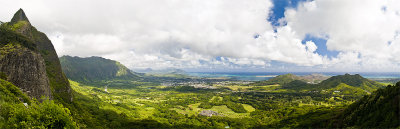 Pali Lookout Panorama