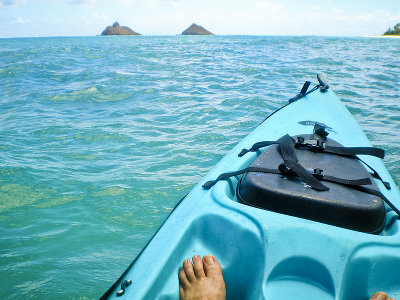 Kailua Beach kayaking