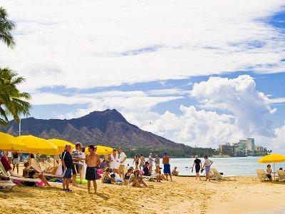 Waikiki Beach morning