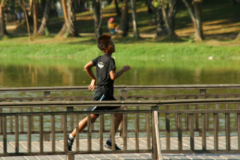 at Kandawgyi Lake