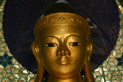 at Shwe Dagon Pagoda