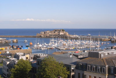 St Peter Port in Guernsey