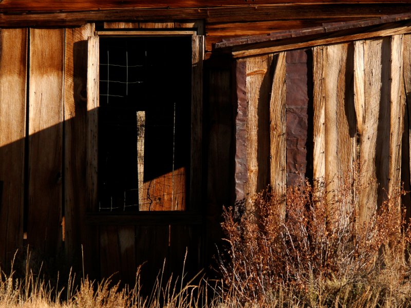 Siding, Bodie State Historical Park, California, 2006