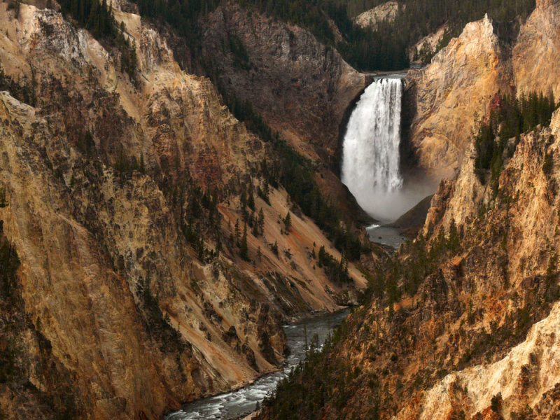 Yellowstone Canyon from Artists Point, Yellowstone National Park, Wyoming, 2006