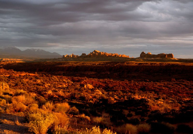 Sunset, Arches National Park, Utah, 2006