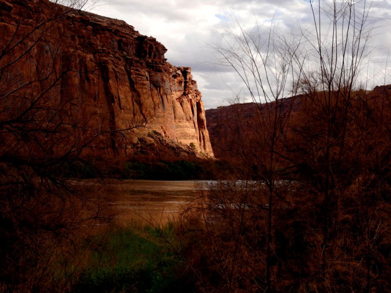 Evening on the Colorado River, Moab, Utah, 2006