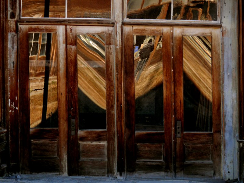 Reflecting the past, Bodie State Historic Park, California, 2006