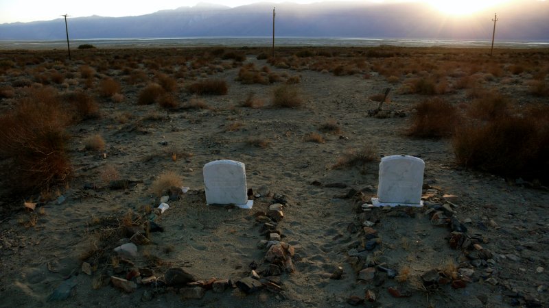 Cemetery, Keeler, California, 2006