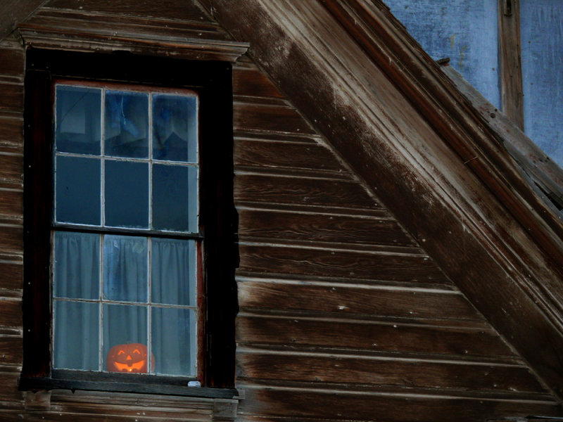 A face in the window, Bodie Historic Park, California, 2006