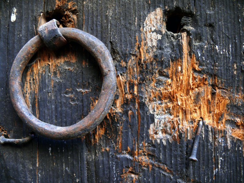 Scars of time, El Badi Palace, Marrakesh, Morocco, 2006