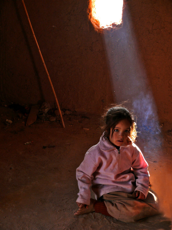 A ray of light, Sahara Desert, Morocco, 2006