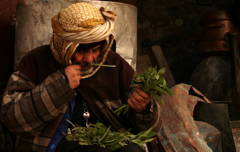Produce man, Fez, Morocco, 2006