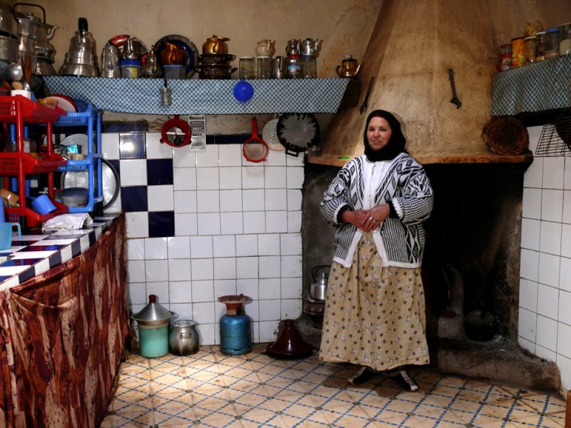 Berber cook, Ouirgane, Morocco, 2006