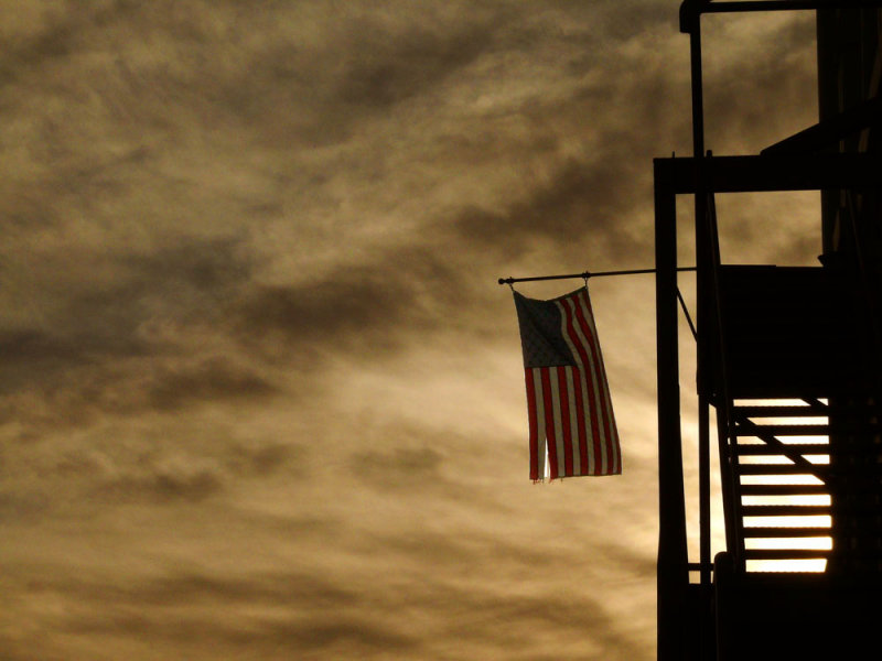 Colors at dawn, Petaluma, California, 2007