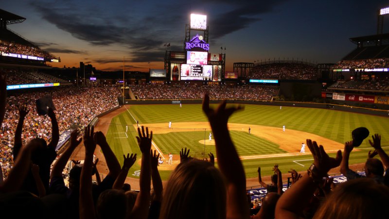 Cheers, Coors Field, Denver, Colorado, 2007