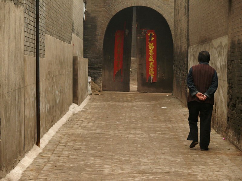 The walk home, Pingyao, China, 2007