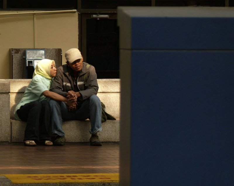 Commuters, Kuala Lumpur, Malaysia, 2007