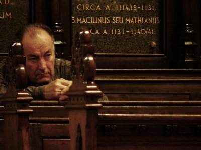At Prayer, Cathedral of St. Stephen, Zagreb, Croatia, 2005