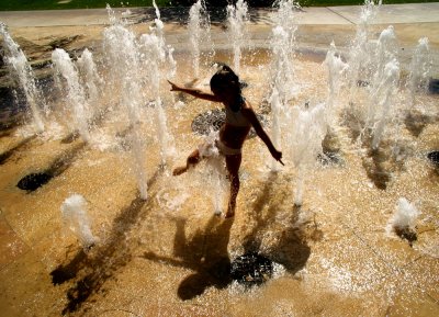 Fountain dancer, Scottsdale, Arizona, 2003