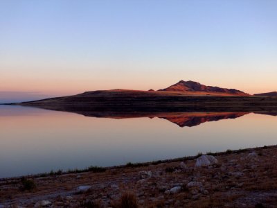 Mirrored, Antelope Island, Utah, 2006