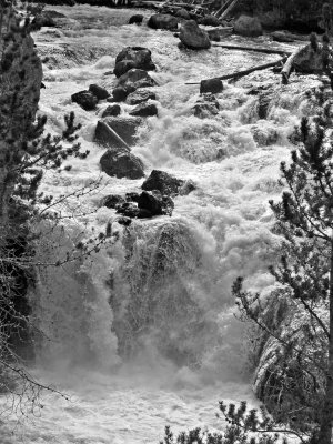 Firehole Falls, Yellowstone National Park, Wyoming, 2006