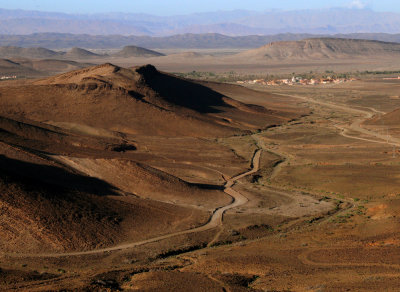 Into the valley, en route to Tineghir, Morocco, 2006