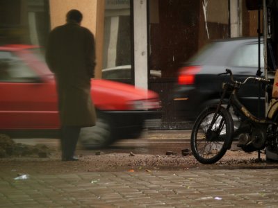 Rainy day, Casablanca, Morocco, 2006