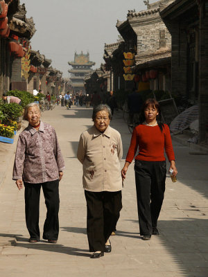 Hiding, Pingyao, China, 2007