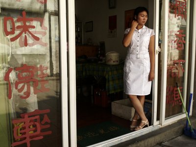 Waitress, Feng Jing, China, 2007
